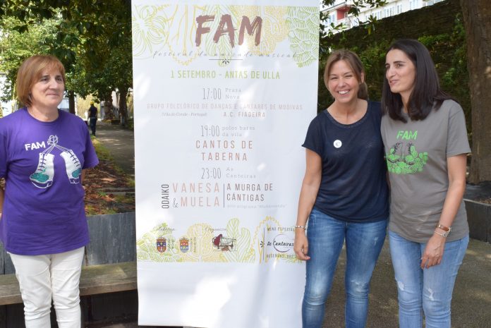 Presentación do Festival da Amizade de Antas nos xardíns da Deputación de Lugo
