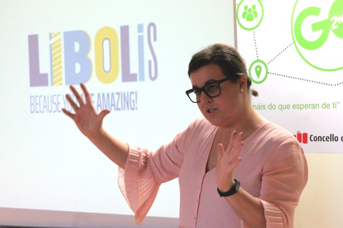 Noemí Bellas é a creadora de Líbolis, a escola de emprendemento para nenos | Óscar Bernárdez