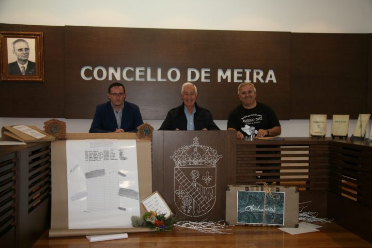 Riotorto e Meira apoian a Avelino Díaz para as Letras Galegas