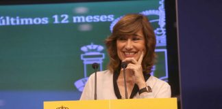 A secretaria de Estado de Emprego, Yolanda Valdeolivas, presenta os datos de xuño. Lugo foi a provincia galega máis dinámica en termos interanuais | Ministerio de Traballo