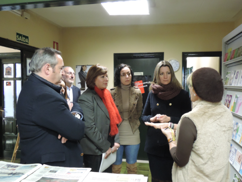 (Arquivo) Visita institucional á Casa da Muller de Lugo