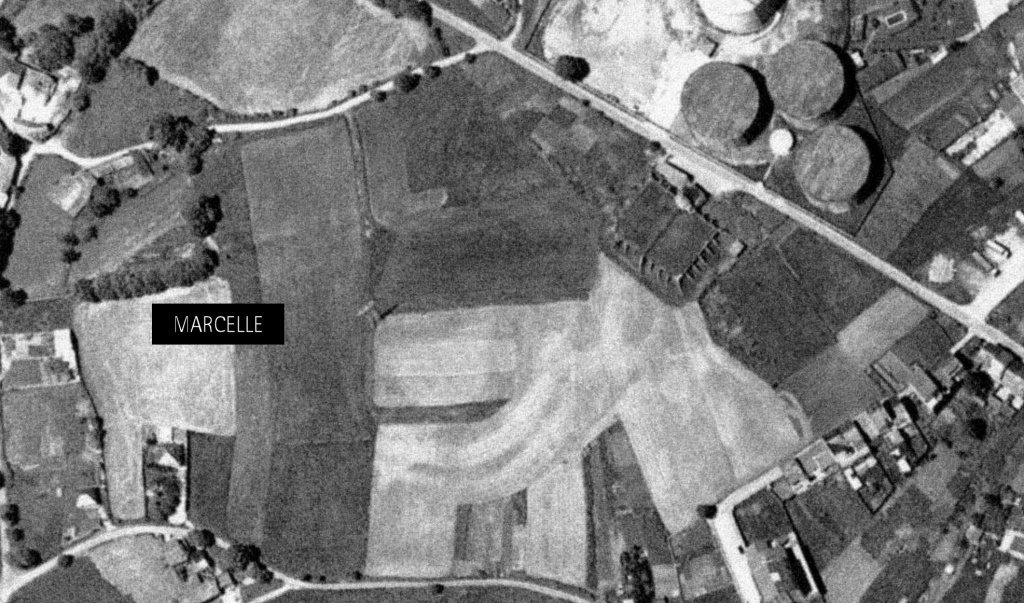 Imaxe aérea do xacemento da cultura castrexa en Agra dos Castros (Marcelle, Lugo) | XV Boletín do Museo Provincial