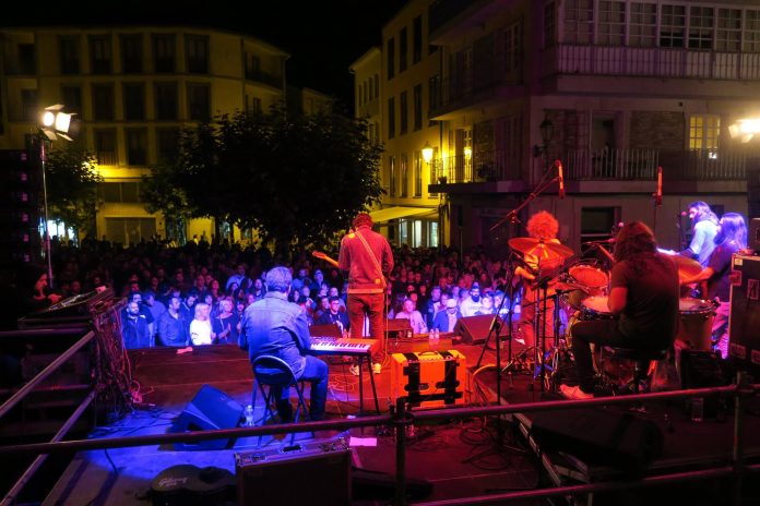 Soul Jacket durante o I festival Blues Museum de 2017 en Lugo