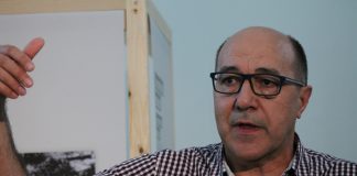 Enrique González, arqueólogo municipal de Lugo, comisiona a exposición do Vello Cárcere 'Desenterrar o Pasado' | Óscar Bernárdez