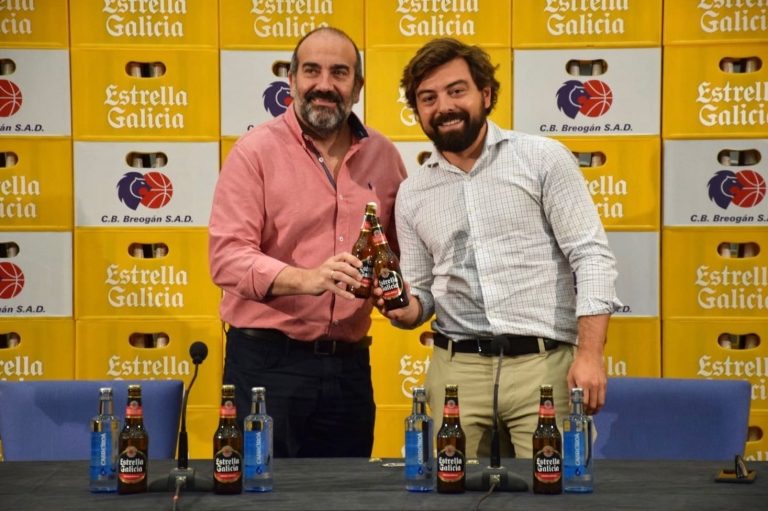 Estrella Galicia patrocinará a un Club Baloncesto Breogán que comeza mañá a pretempada