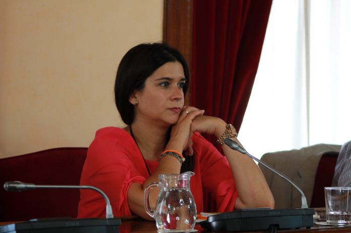 Olga Louzao, voceira de Ciudadanos | Óscar Bernárdez
