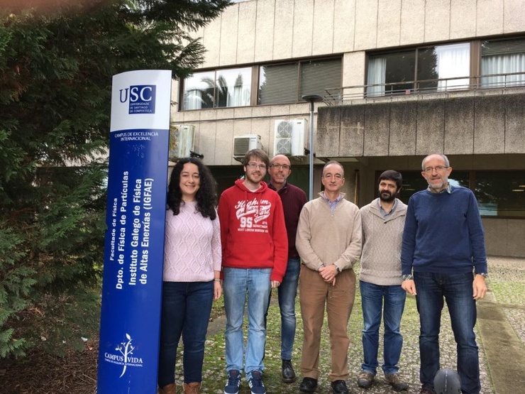 Investigadores do Instituto Galego de Física de Altas Enerxías (IGFAE) da Universidade de Santiago de Compostela | USC