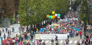 O movemento pola oficialidá do asturiano é o principal soporte do recoñecemento do galego de Asturias | Iván. G. Fernández