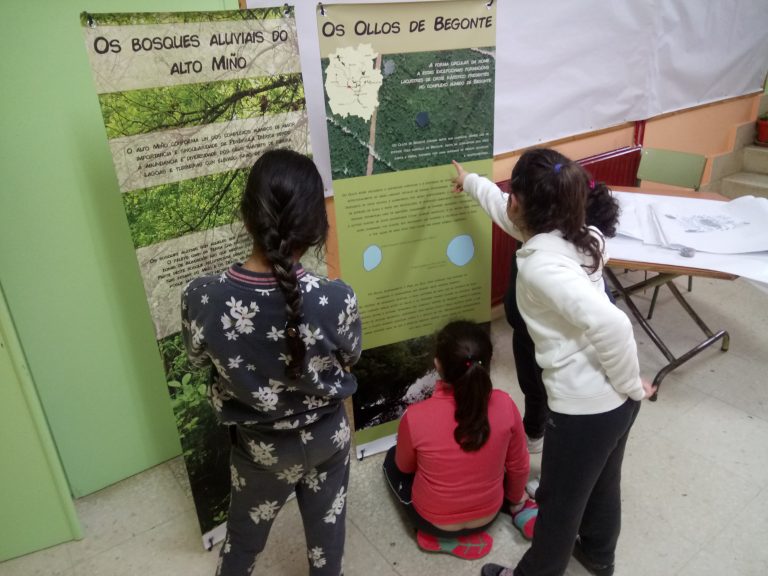 Descubrindo o valor da fermosa paisaxe do Alto Miño dende a infancia