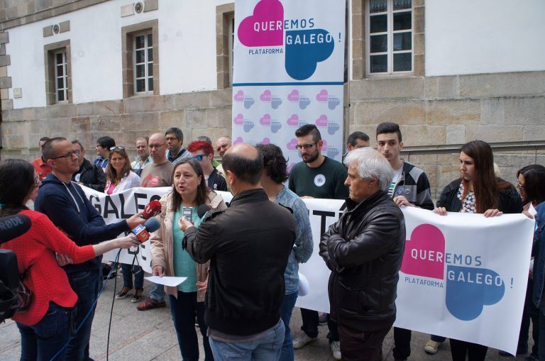 Convocan en Lugo unha concentración pola anulación da ordenanza do galego