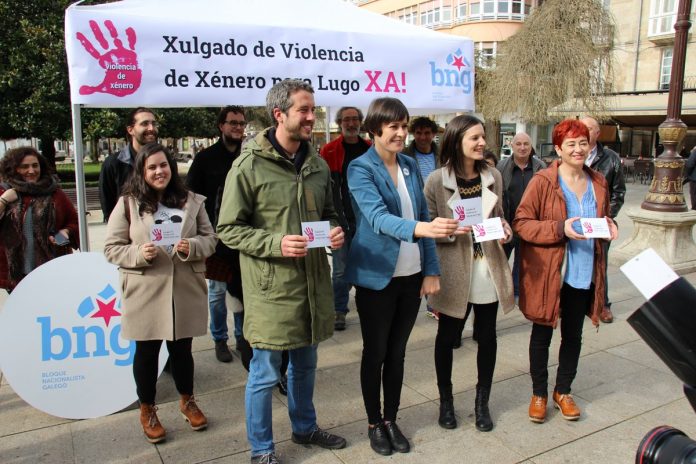 Presentación da campaña pola creación dun xulgado específico contra a violencia de xénero en Lugo | BNG