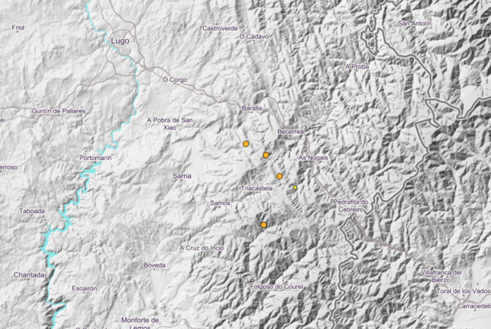 Cinco sismos foron detectados durante a fin de semana na Montaña lucense | IGN