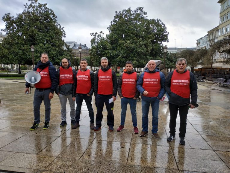 Un grupo de bombeiros de Lugo vinculan o abandono de casas e a indixencia coa “desprotección” da cidade