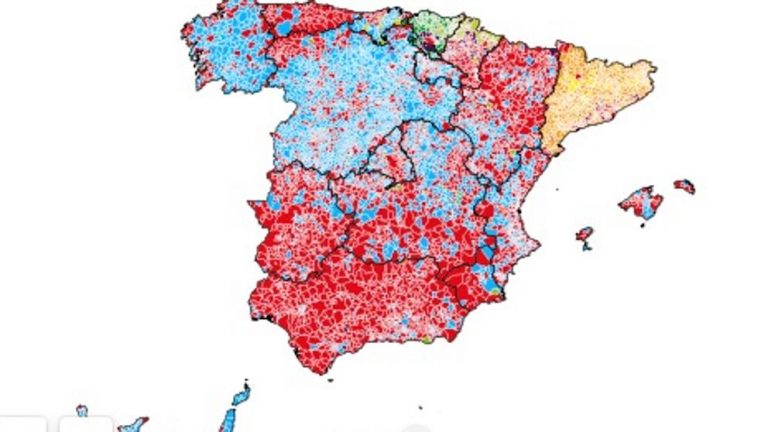 Así queda o mapa electoral nos concellos de Lugo logo das eleccións xerais do 28 de maio