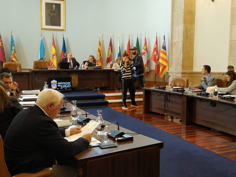 O pleno da Deputación aproba a conta xeral do orzamento de 2018 cos votos de PSOE e BNG