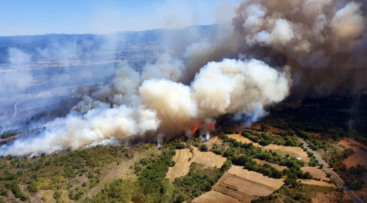 Lugo, terceira provincia máis afectada polos lumes este ano, co incendio máis devastador de todos