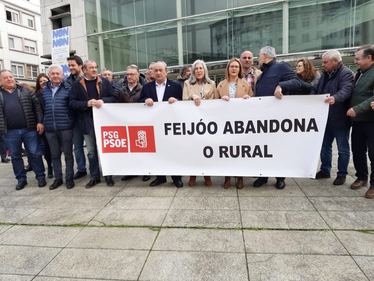 Alcaldes socialistas protestan ante a Xunta polo “drástico recorte” no plan de mellora de camiños