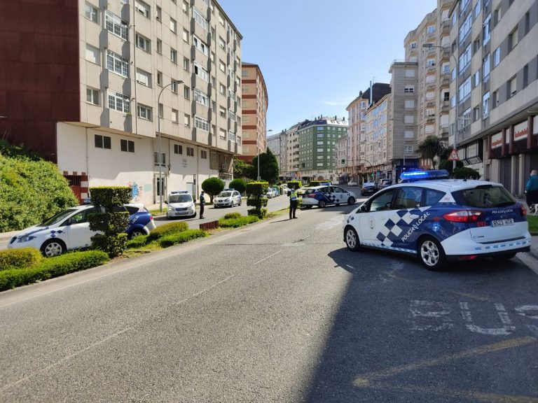 A Policía Local impón 107 denuncias nun control de velocidade na cidade de Lugo