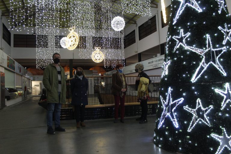 Xa é Nadal na Praza de Abastos de Lugo