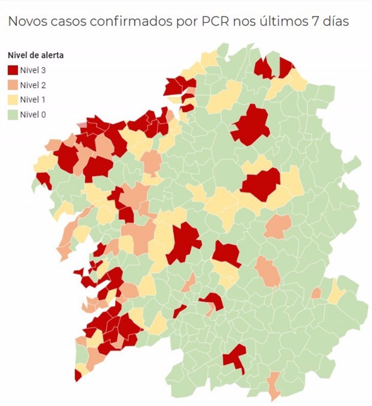 Case todos os concellos da contorna de Lugo capital están en alerta amarela