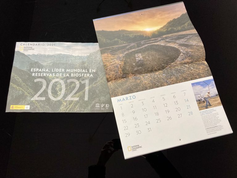 Unha foto dos Ancares ilustra un calendario de National Geographic