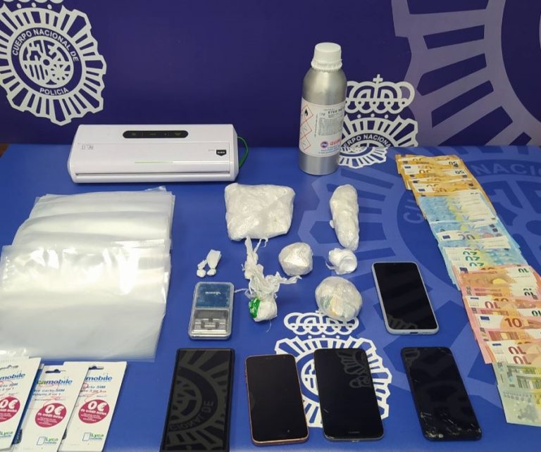 Desmantelada unha rede de distribución de cocaína con catro detidos en Lugo