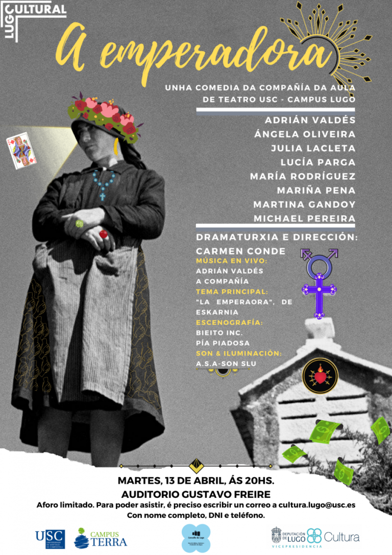 O XXVII Festival de Teatro Universitario de Lugo arrinca coa obra ‘A emperadora’
