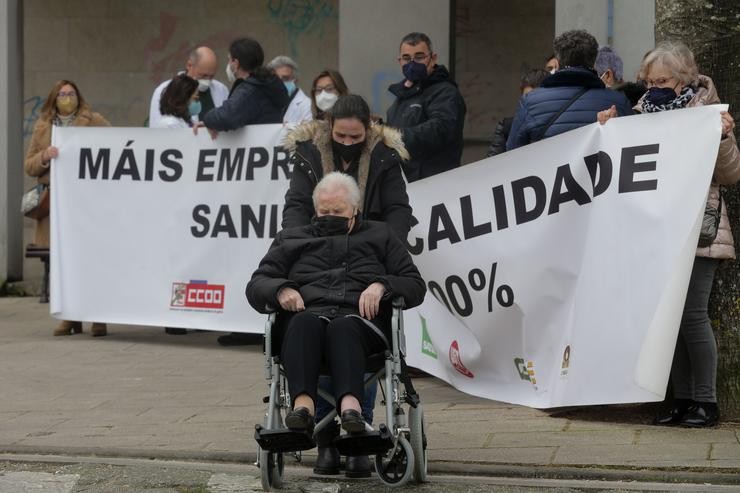 Mobilización sanitaria en Lugo contra a “saturación” da Atención Primaria