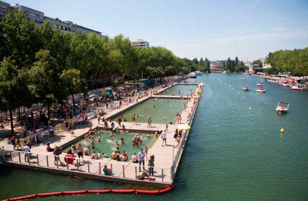 Lugo contará cunha zona de baño no Miño semellante a “La Villete” de París