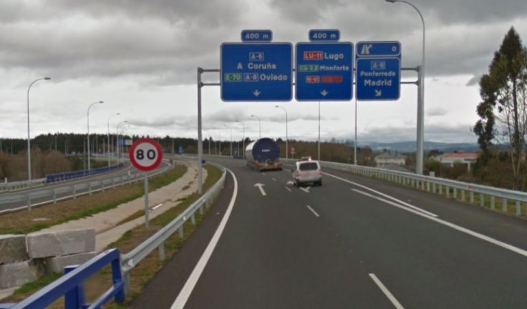 Investigado o condutor dunha moto interceptado a 257 km/h nunha zona limitada a 120 en Vilalba