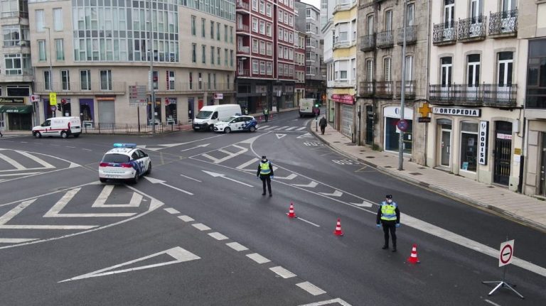 Denunciados 21 conductores de 600 controlados por superar a velocidade máxima no centro de Lugo