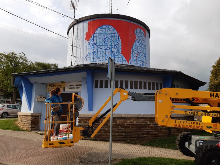 Lugo contará con mural para defender a liberdade de prensa