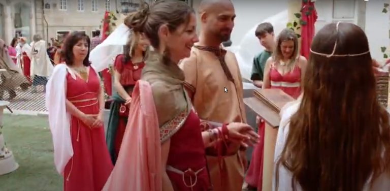 (Vídeo) Así foia a “voda romana” entre a alcaldesa de Lugo e un dos seus concelleiros