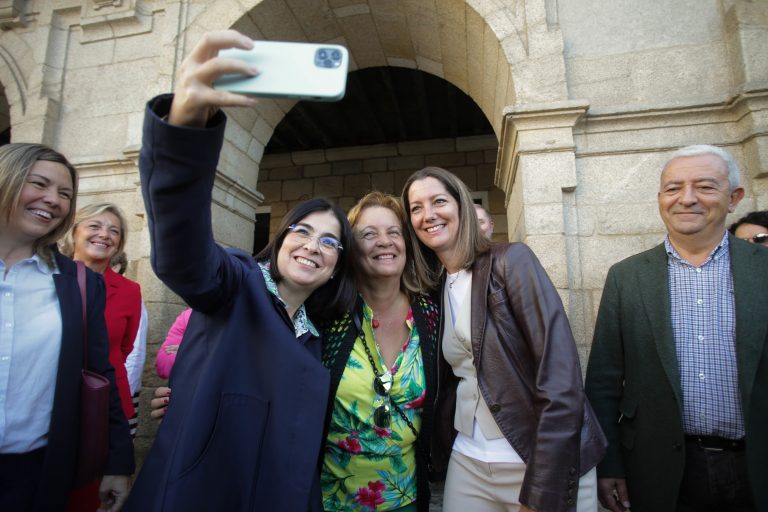 A ministra de Sanidade, Carolina Darias, visita Lugo polo San Froilán