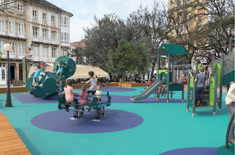 Remodelarase a área de xogos do Campo Castelo de Lugo para convertelo nun “ecoparque urbano”
