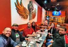 Grupo de intercambio do pasado martes no Lugo Language Exchange (Foto: Guido Álvarez Parga)