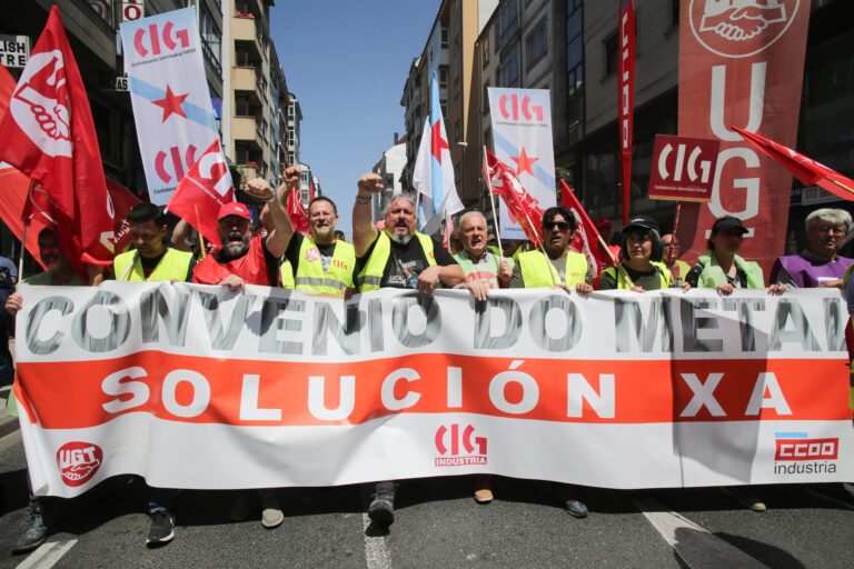 O metal de Lugo sae á rúa e avisa de dúas xornadas de folga se non hai avances no convenio