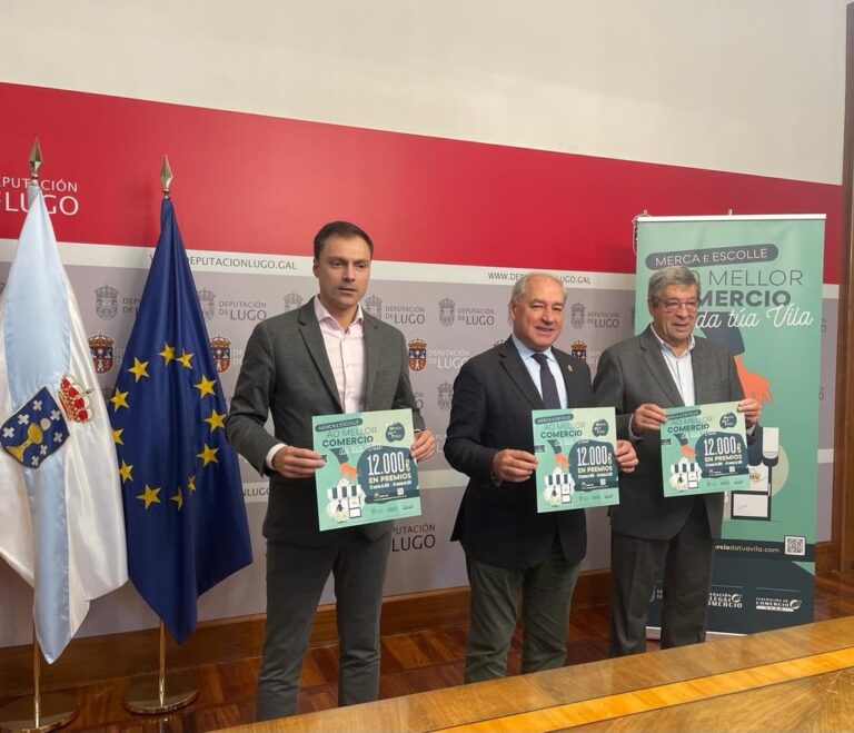 Campaña da Deputación de Lugo para apoiar o comercio de proximidade, o 13% do PIB provincial