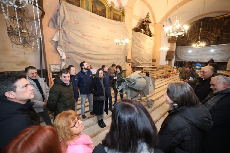 A restauración da Capela da Soidade de Lugo terminará en abril e permitirá a saída dos pasos de Semana Santa