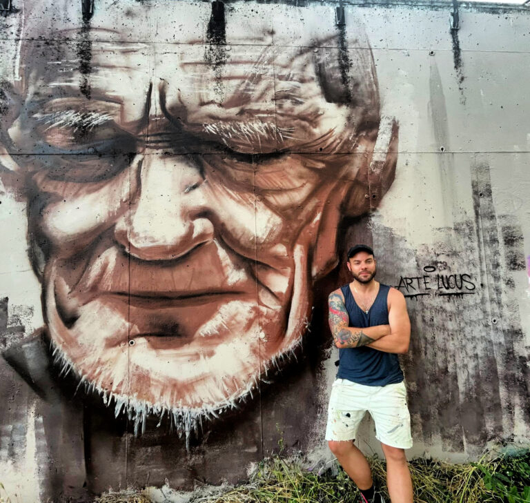 Borja Porto e Arte Lucus, murais dende o 27003: “En Lugo sempre houbo graffiteiros boísimos”