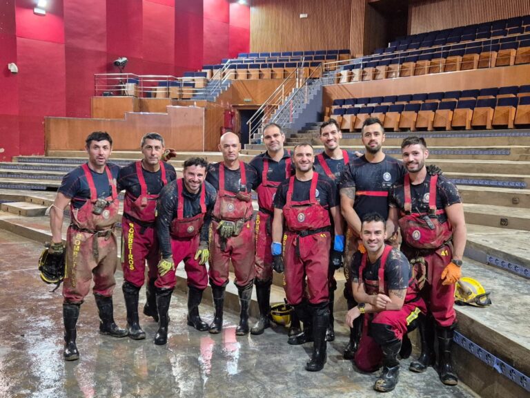 Bombeiros de Lugo regresan a Galicia tras axudar nas tarefas de limpeza en poboacións afectadas pola DANA