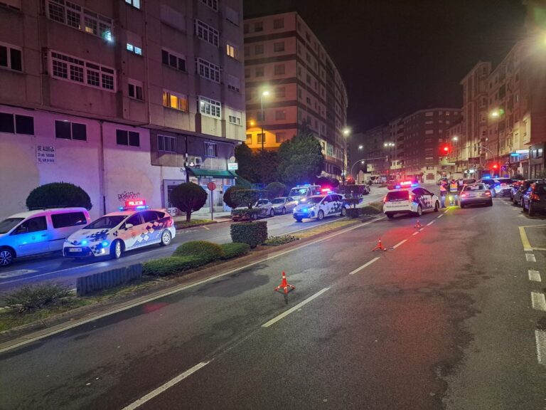 Detida unha parella na zona sur da cidade e incautado un coitelo tras unha agresión mutua