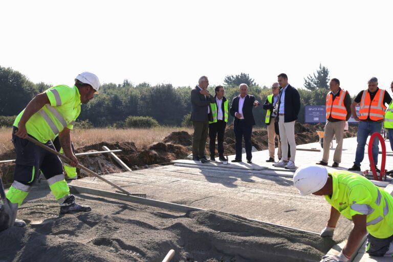 Deputación e Concello de Lugo estiman que as obras da avenida Infanta Elena rematarán entre outubro e novembro
