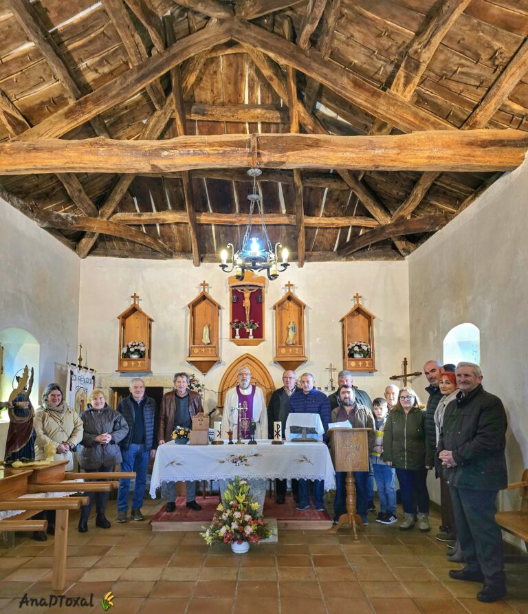 Santa Bárbara, a virxe que tamén protexe contra Altri e os “poderes económicos e políticos”