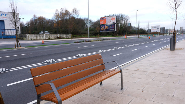 Lugo abre ao tráfico o último tramo desdobrado da avenida Infanta Elena tras un investimento de 2,4 millóns