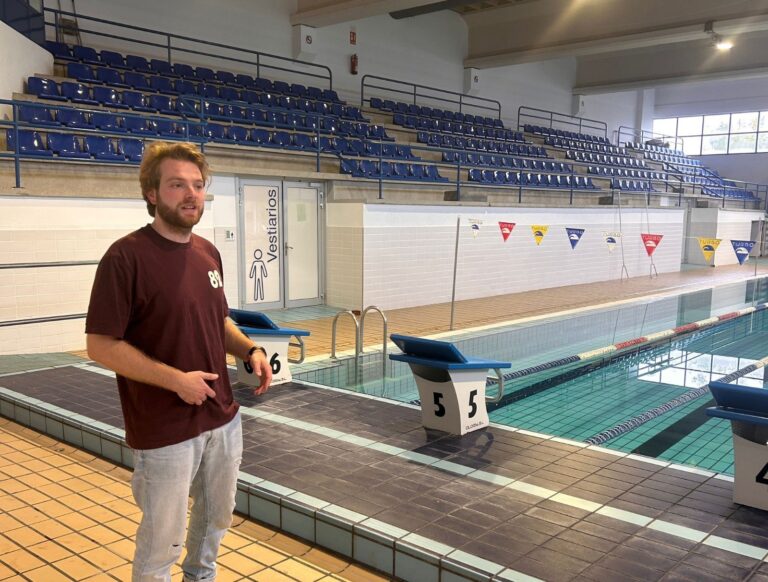Lugo redistribúe en Frigsa a un cento de nadadores do Fluvial tras as inundacións pola crecida do Miño