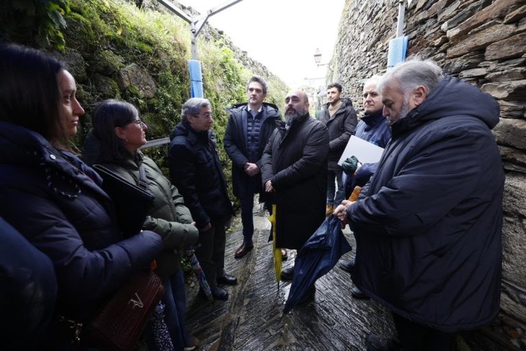 A Xunta comeza a reconstrución da Muralla tras os danos das choivas: 150.000 euros de investimento