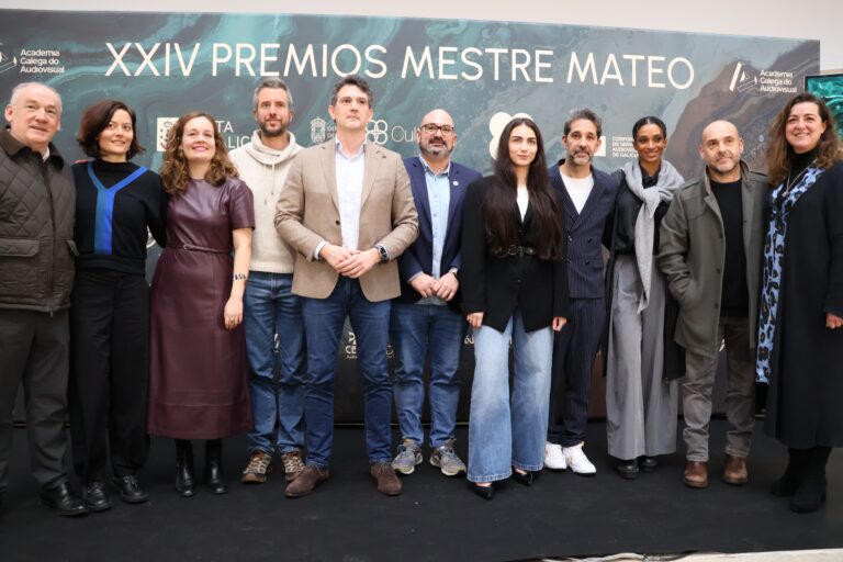 Lectura da lista de finalistas do XXIV Premios Mestre Mateo no Vello Cárcere de Lugo