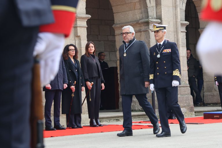 Setenta anos de vínculo entre Lugo e a Armada reforzados este luns