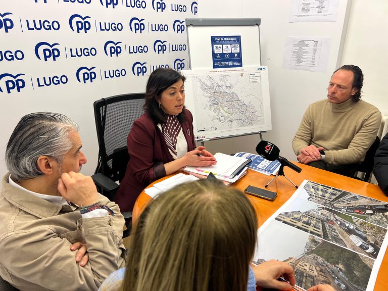 O PP amplía a campaña informativa sobre o plan de mobilidade do goberno local de Lugo